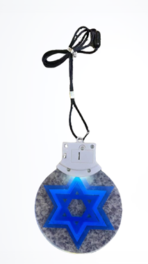 שרשרת הולגרמה דקרוציה מגן דוד : image 1 שרשרת הולגרמה דקרוציה מגן דוד : image 1