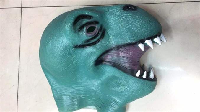 מסכה לטקס דינוזאור : image 1