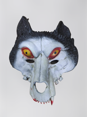 מסכה עשויה PU זאב מפחיד : image 1 מסכה עשויה PU זאב מפחיד : image 1