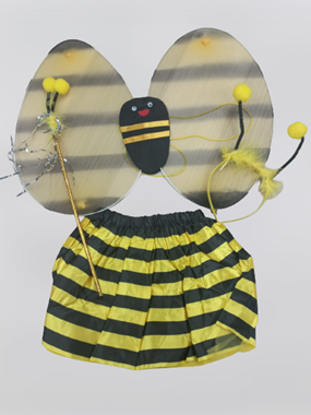 סט דבורה כולל חצאית קשת ושרביט : image 1