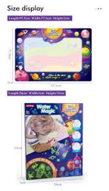 ערכת קנבאס עט הקסם לצביעה (ערכה גדולה מתאימה ל2 משתתפים) : image 3