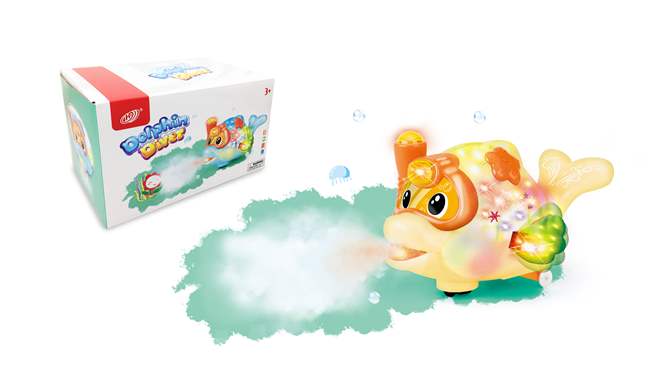 דולפין מוזיקלי מוציא עשן : image 1