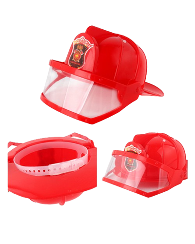 קסדת ראש כבאי עם מגן עיניים