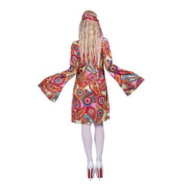 תחפושת שמלה שנות ה-70 / היפית : image 3 תחפושת שמלה שנות ה-70 / היפית : image 3