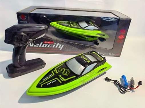 סירת מירוץ מהירה על שלט רחוק / 2.4G נטענת USB : image 1 סירת מירוץ מהירה על שלט רחוק / 2.4G נטענת USB : image 1