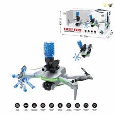 רחפן שלט רחוק יורה כדורי ג'לי עם מצלמה / כולל מטען UBS : image 2