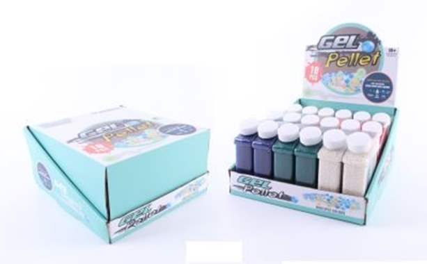 כדורי ג'לי 7-8 מ"מ מתנפחים 50000 יח' בבקבוק  : image 1