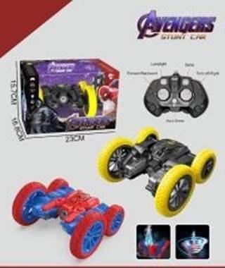 מכונית פעלולים גיבורי על מוציאה עשן / נטענת USB : image 1 מכונית פעלולים גיבורי על מוציאה עשן / נטענת USB : image 1