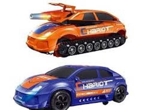 מכונית מוזיקלית הופכת לטנק +אורות : image 1