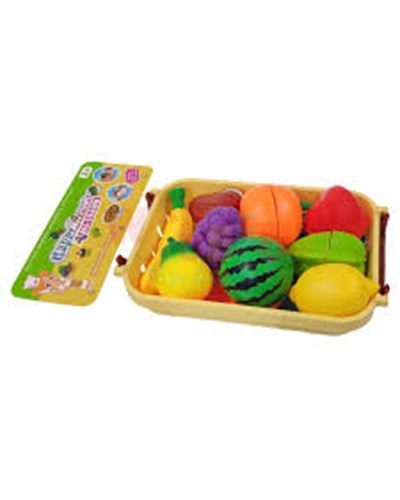 מארז פירות העונה במגש לחיתוך / מידות 20 ס"מ על 10 ס"מ