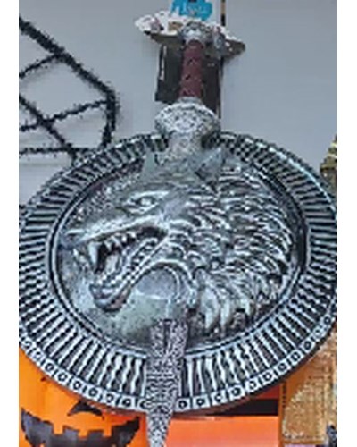 סט מגן ושיריון קדמי ויקינג