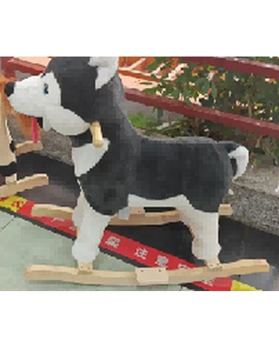 כלב האסקי נדנדה גדול