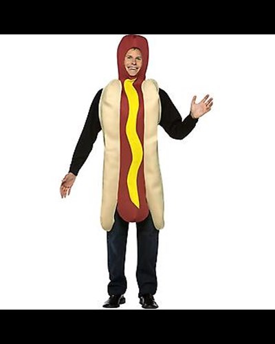 תחפושת נקניקייה בלחמניה / לנוער ומבוגרים 