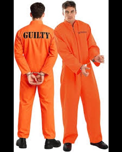 תחפושת אסיר כתום