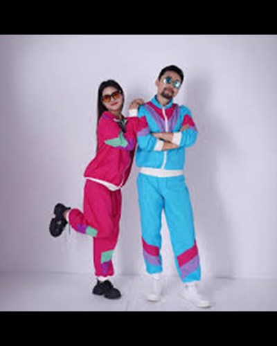 חליפת רטרו שנות ה-80 / יוניסקס