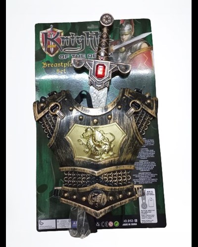 סט שריון עם חרב