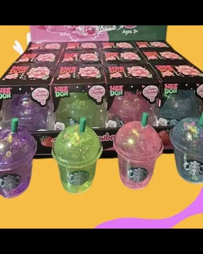 סקוושי נידו ספל קפה סטארבוקס / מיקס צבעים 