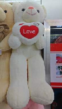 דובי בובת פרווה 1 מטר : image 1