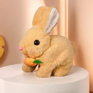 בובת ארנבון מהלך ומצפצף : image 1 בובת ארנבון מהלך ומצפצף : image 1