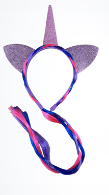 קשת חד קרן עם תוספת שיער : image 1