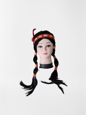 פאה אינדיאנית צמות : image 1