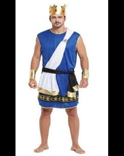 תחפושת לוחם מלך רומאי מפואר לגבר- וואן סייז